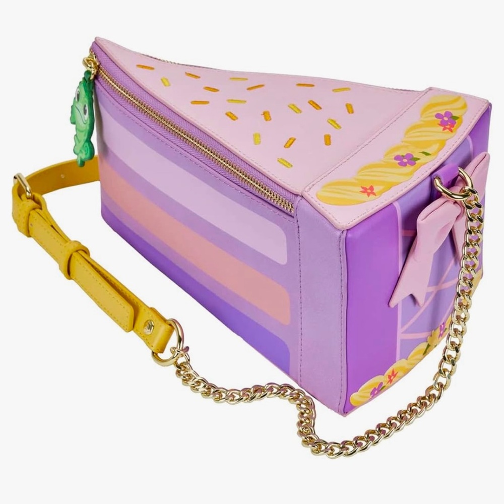 Loungefly Rapunzel cake crossbody bag